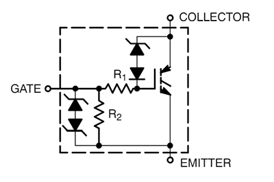 原理图 - onsemi FGB5065G2-F085 EcoSD® 2 HV-HE IGBT